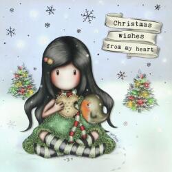 Santoro Felicitare de Crăciun Santoro Gorjuss - Christmas Friend (XGJ003)