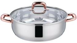 Grunberg Cratita din Inox, cu Capac din Sticla, 30 cm, 6.60 l, Grunberg (GR6130)