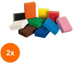Giotto Set 2 x Plastilina Patplume Giotto (CUL-2xFL0513300)