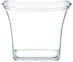 Kos Acrílicos KOS-(60057.00)-Шампаниера акрилна ПРАВОЪГЪЛНА 28x20xH21cm 6l (019423)