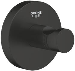 GROHE Essentials Fürdőköntös akasztó, matt fekete 1024602430 (1024602430)