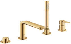 GROHE Lineare 4-lyukas, egykaros kádkombináció, arany 19577GL1 (19577GL1)