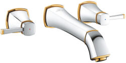 GROHE Grandera 3-lyukas mosdócsaptelep, 1/2″ L-es méret, króm/arany 20623IG0 (20623IG0)