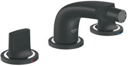 GROHE GROHE Ondus 3-lyukas bidécsaptelep M-es méret, bársony fekete 24031KS0 (24031KS0)