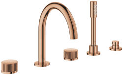 GROHE Atrio Private Collection 5-lyukas kádkombináció, rózsa arany 25226DA0 (25226DA0)