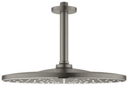 GROHE Rainshower Mono 310 Fejzuhany készlet mennyezetre 142 mm, 1 funkciós, szálcsiszolt grafit 26560AL0 (26560AL0)
