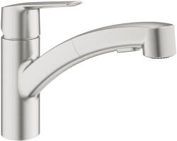 GROHE Start Egykaros mosogatócsap 1/2", SuperSteel 30307DC1 (30307DC1)