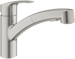 GROHE Via Egykaros mosogatócsap 1/2", SuperSteel 30406DC0 (30406DC0)