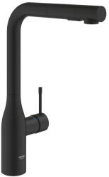 GROHE Accent Egykaros mosogatócsap 1/2", Fekete 30432KF0 (30432KF0)