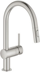 GROHE Vento Egykaros mosogatócsap 1/2", SuperSteel 30438DC0 (30438DC0)
