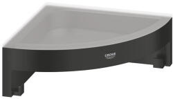 GROHE Start Cube Sarok zuhanykosár, matt fekete 411062430 (411062430)