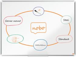 Nobo Tabla NOBO Premium Plus, otel lacuit, 120x90 cm, magnetica, include marker si tavita, alb (NB-1915156) - vexio