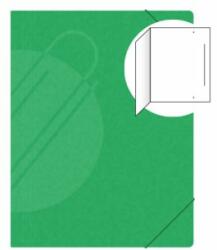 Papiernik Hartă de depozitare fără clapete cu bandă elastică PREŠPÁN 250 - verde