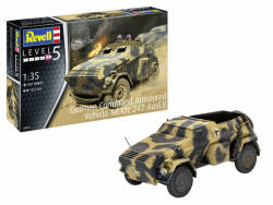 Revell German Command Armoured Vehicle Sd. Kfz. 247 Ausf. B 1: 35 makett harcjármű (03335) (03335) - kvikki