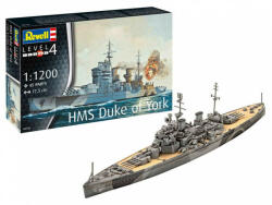 Revell Battleship HMS Duke of York 1: 1200 (5182) (5182)