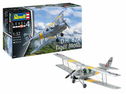 Revell D. H. 82A Tiger Moth 1: 32 makett repülő (03827) (6026)