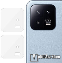 IMAK Xiaomi 13, IMAK kameralencse üvegfólia, 2db, 9H, 0, 2mm, Átlátszó