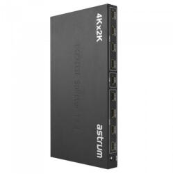 Astrum SP080 1.4V HDMI elosztó 1XHDMI in, 8XHDMI out port, ultra HD 1080, 3D támogatás