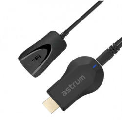 Astrum DA490 vezetéknélküli TV okosító HDMI adapter + WiFi (Miracast)
