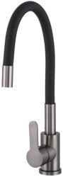 Gamma Flex 2 konyhai csaptelep gun gray, beépíthető