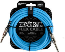 Ernie Ball 6417 Flexcable 6m gitárkábel kék