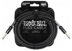 Ernie Ball 6435 Flexcable 6m gitárkábel fekete - hangszercenter