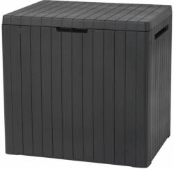 Strend Pro Lada depozitare de gradina, antracit, 113 L, 58x44x55 cm, Keter Box City (254613)