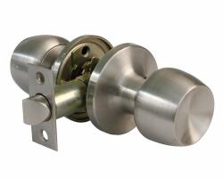 AMIG Ajtózár forgógombos matt króm KN