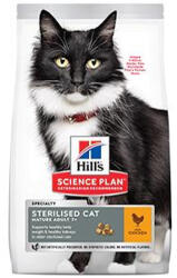 Hill's SP Sterilised Cat Mature Adult 7+ macskaeledel csirkével 3kg