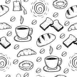  Tapet personalizat Cafea si ceai 118