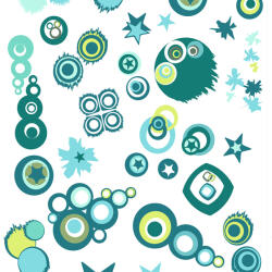  Tapet personalizat Forme geometrice 145