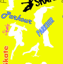  Tapet personalizat Parkour 161