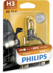 Philips Крушка, дълги светлини PHILIPS H3, 12V, 55W, 3200K, 1450lm, 1 бр