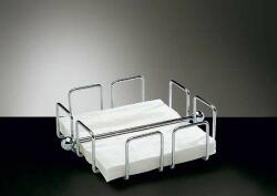 APS Suport cromat pentru servetele, 19x19 cm (AA100260)