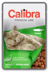 Calibra Cat Premium Line Sterilised Salmon 100 g hrana pentru pisici adulte sterilizate, cu somon