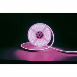 Delux LED szalag neon flex pink, 5m, IP65, 12V DC, 6W/fm, 300lm/m, 120LED/m, SMD2835 (DEL1645) (DEL1645)