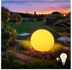 MILAGRO LED Kültéri lámpa GLOBO 1xE27/9W/230V átm. 40 cm IP44 LEDMI2488A (LEDMI2488A)