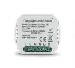 Smartzilla Tuya Zigbee kapcsoló mögé rejthető 1 csatornás dimmelhető kapcsoló okosító (2046404-1)