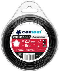 Cellfast Alumínium Részecskékkel Erősített Prémium Damil - Csillag Profil, 2, 7 mm x 15 m, Cellfast