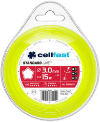 Cellfast STANDARD damil fűkaszákhoz - csillag profillal 3, 0 mm x 15 m