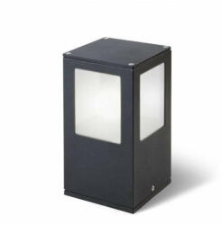 Rendl light studio R10367 PONDER kültéri lámpa, szögletes álló IP44 fekete (R10367)