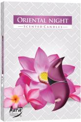 BISPOL Ароматни чаени свещи Bispol Aura - Oriental Night, 6 броя (p15-272)
