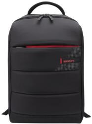 BESTLIFE Penar Rucsac BESTLIFE CPlus, 49x33x19cm, compartiment tableta si laptop 15.6 inch, negru/rosu (BL-BB-3335R) Penar
