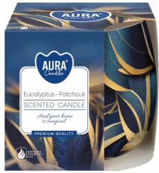 BISPOL Ароматна свещ Bispol Aura - Eucalyptus and Pacculi, 100 g (sn71s-60)