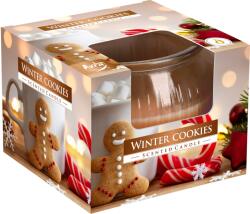 BISPOL Ароматна свещ Bispol Aura - Winter Cookies, 80 g (sn69-88)