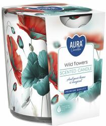BISPOL Ароматна свещ Bispol Aura - Wild Flowers, 100 g (sn72s-60)