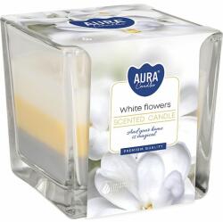BISPOL Ароматна свещ Bispol Aura - White Flowers, 170 g (snk80-179)