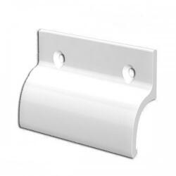 Gelavi Erkélyajtó behúzó kilincs, közepes, alumínium, fehér (AJTO009)