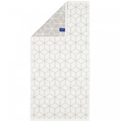 Villeroy & Boch Coordinates Carré Brillant pamut törölköző 50x100 cm, szavannaszürke 2557-76-50100 (2557-76-50100)