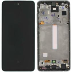 Samsung GH82-26912C Gyári Samsung Galaxy A52 / A52 5G / A52s 5G OLED kijelző érintővel Fehér kerettel előlap (GH82-26912C) - notebook-alkatresz - 38 164 Ft